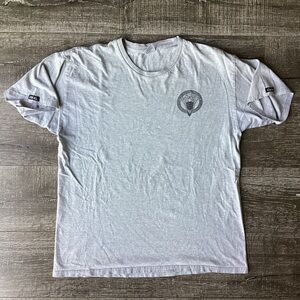 Crooks & Castles L Gray Medusa Bandana Graphic T-Shirt Streetwear Tee